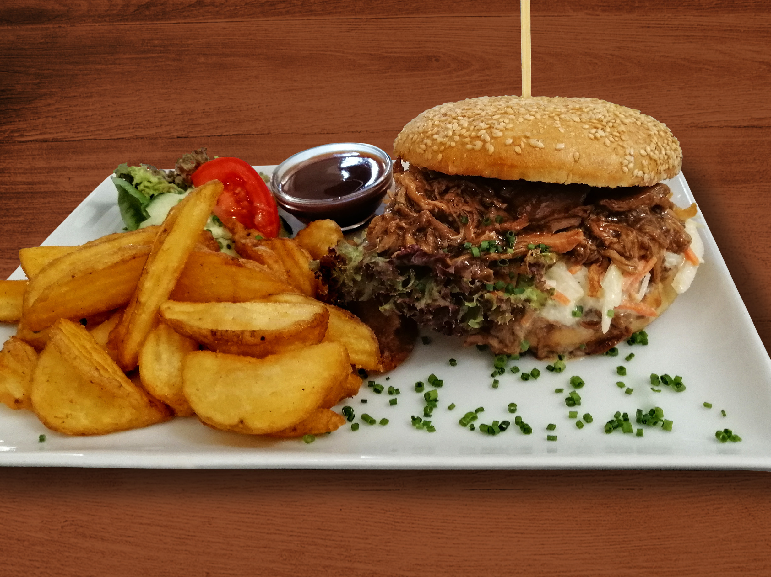 Pulled Pork Burger